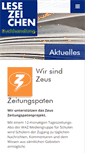 Mobile Screenshot of lesezeichen-hamborn.de